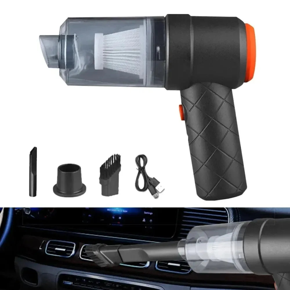 Ultra High Power Car Mounted Vacuum Cleaner Vehicle Wireless Portable Handheld Automobile Mini Vacuum Cleaner