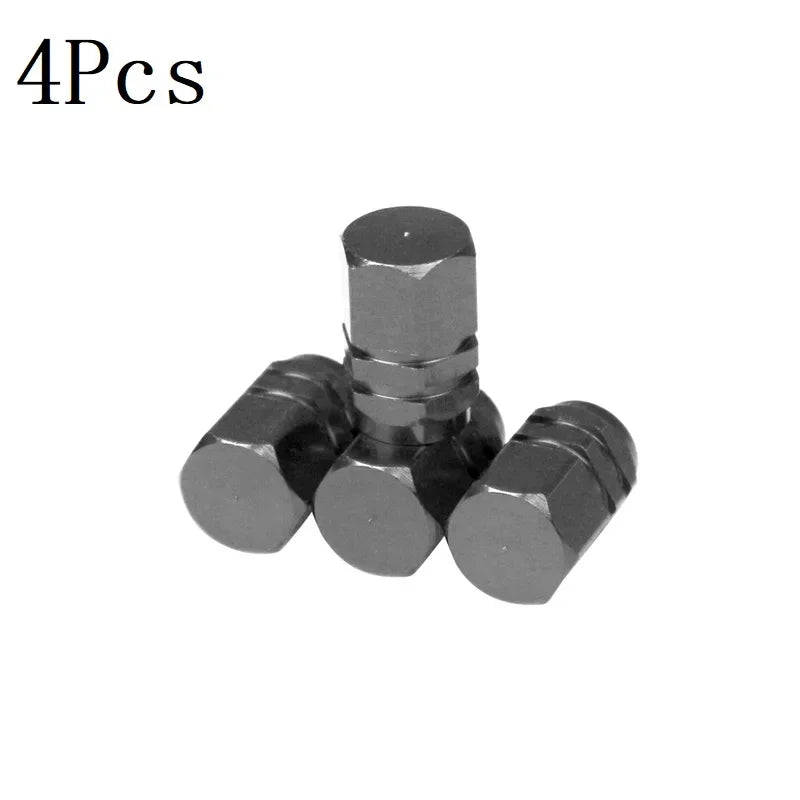 4/10Pcs Car Wheel Tire Valve Stems Caps Aluminum Tyre Rim Stem Covers Airdust Waterproof
