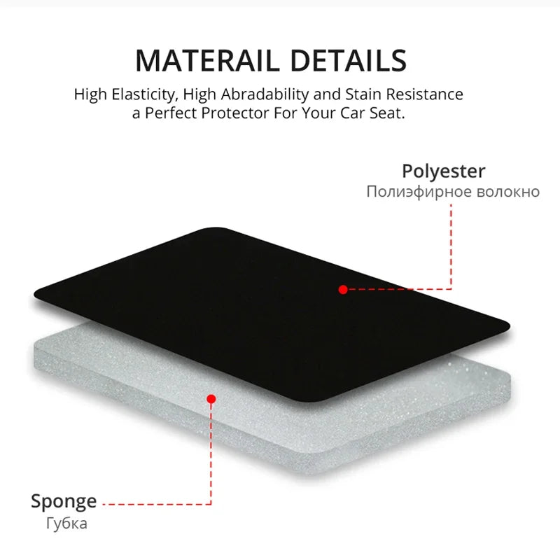 Universal Polyester Car Seat Covers Sporty Design Fit For Most Car Suv Truck Four Season Seat Cover For Car Accessories Interior