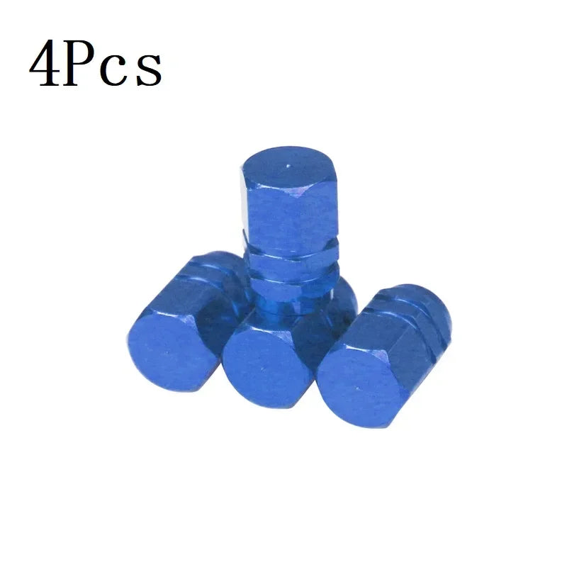 4/10Pcs Car Wheel Tire Valve Stems Caps Aluminum Tyre Rim Stem Covers Airdust Waterproof