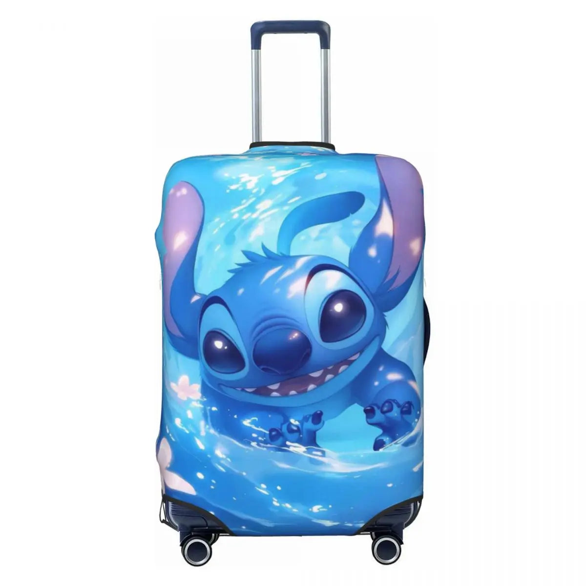 Custom Stitch Cartoon Suitcase Cover Washable Travel Luggage Covers for 18-32 inch