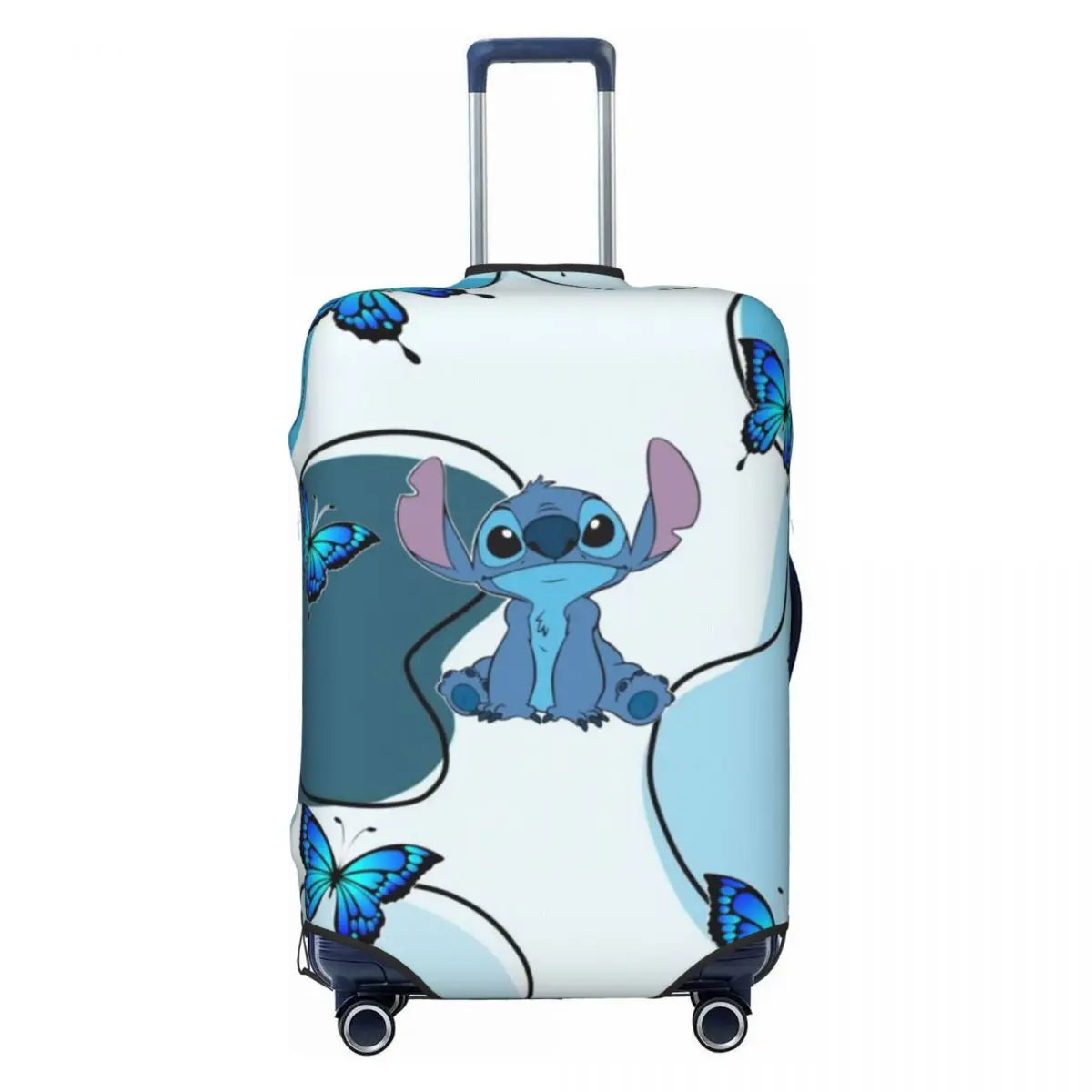 Custom Stitch Cartoon Suitcase Cover Washable Travel Luggage Covers for 18-32 inch
