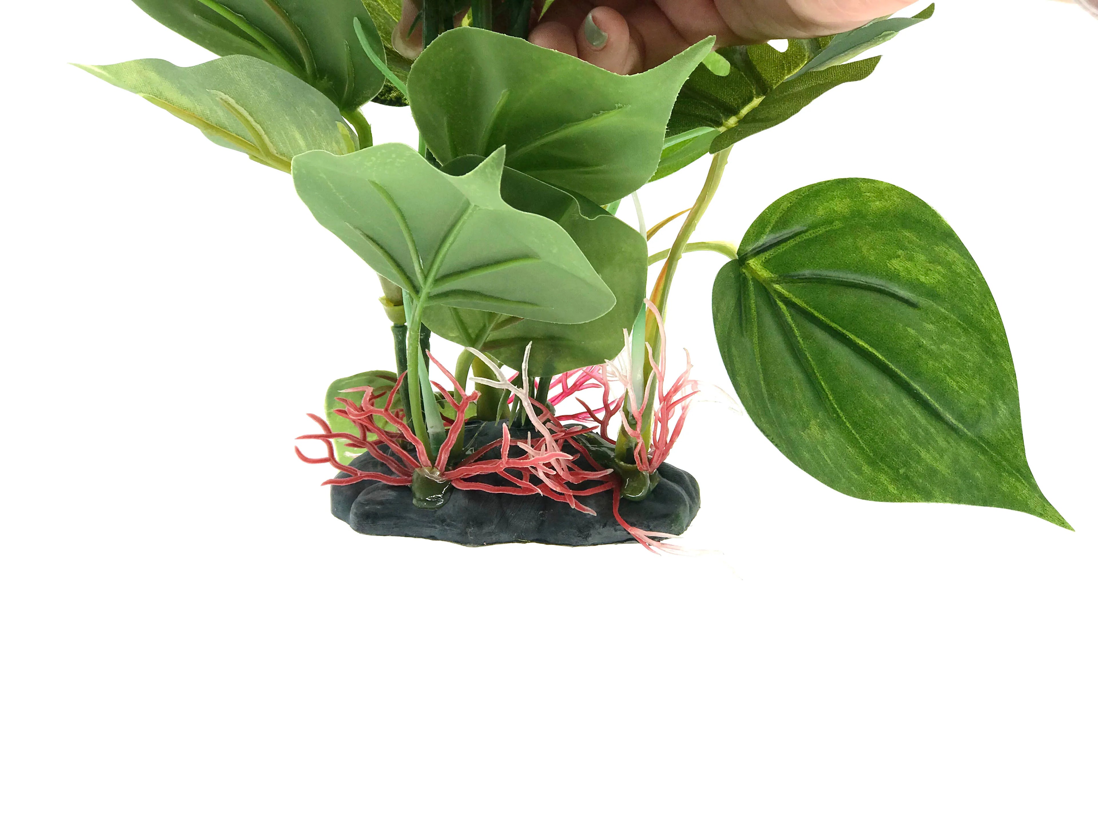 Fish tank aquatic water banyan aquatic plant underwater plastic artificial grass accessories pet plant decoration aquarium